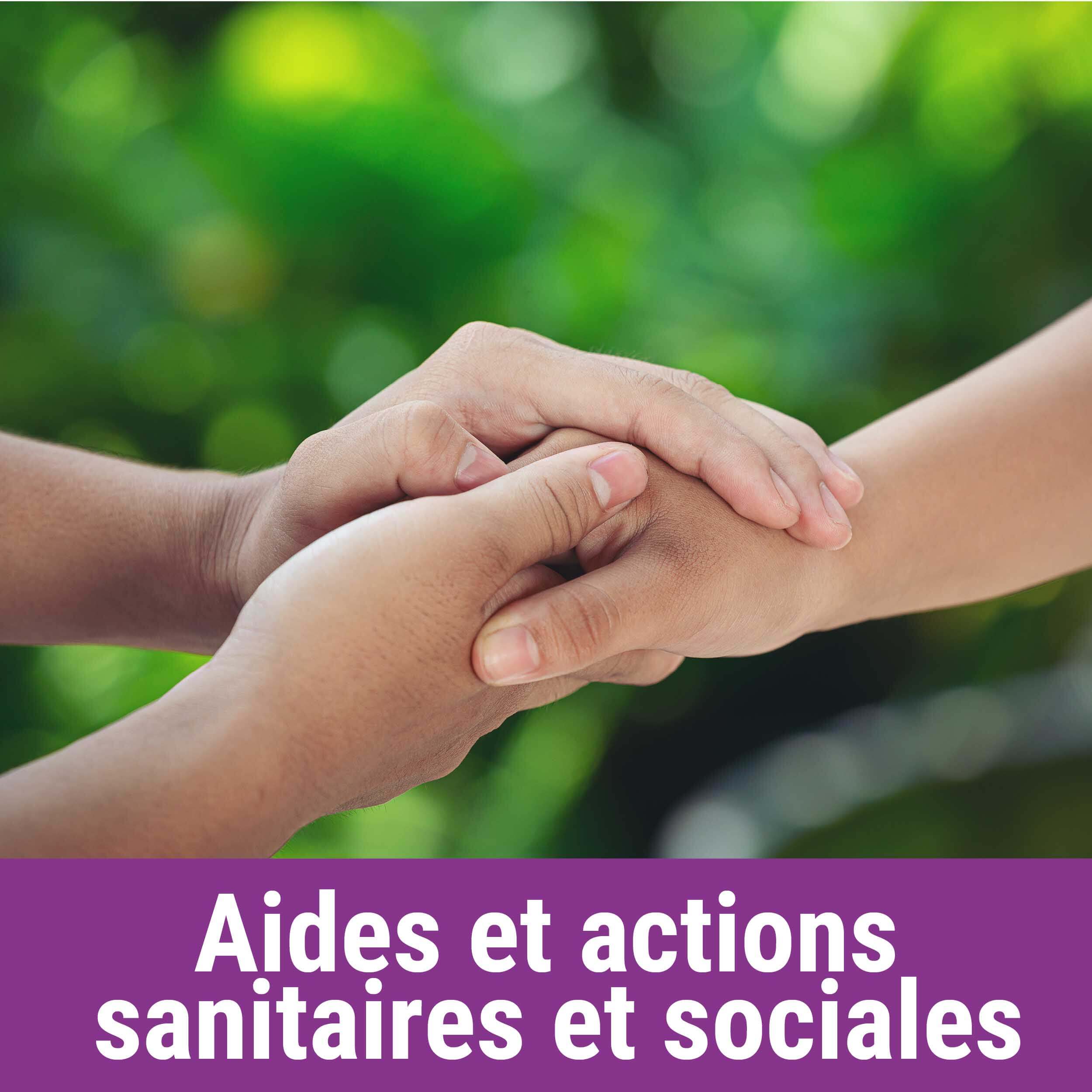Image de la page d'accueil - Aides et actions sanitaires et sociales